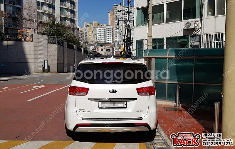 툴레 자전거 + 스키캐리어--0